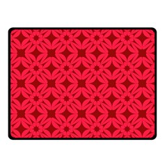 Red-star Double Sided Fleece Blanket (Small) 