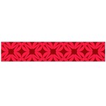 Red-star Large Flano Scarf  Front