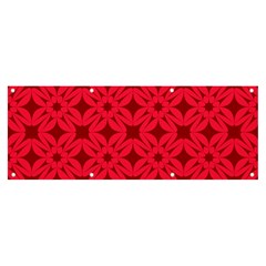 Red-star Banner And Sign 8  X 3 