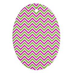 Mave,chevron,white,navi,purple Oval Ornament (two Sides) by nateshop