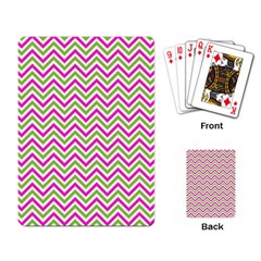 Mave,chevron,white,navi,purple Playing Cards Single Design (rectangle) by nateshop