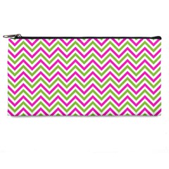 Mave,chevron,white,navi,purple Pencil Case by nateshop