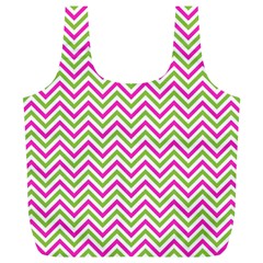 Mave,chevron,white,navi,purple Full Print Recycle Bag (xl) by nateshop