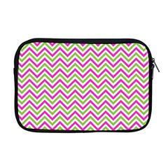 Mave,chevron,white,navi,purple Apple Macbook Pro 17  Zipper Case by nateshop