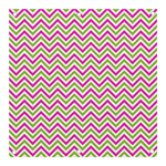 Mave,chevron,white,navi,purple Banner and Sign 3  x 3  Front