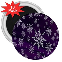 Star Christmas 3  Magnets (10 Pack)  by nateshop