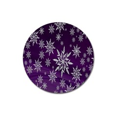 Star Christmas Magnet 3  (round) by nateshop