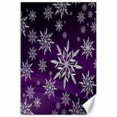 Star Christmas Canvas 24  X 36  by nateshop