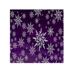 Star Christmas Square Satin Scarf (30  X 30 ) by nateshop