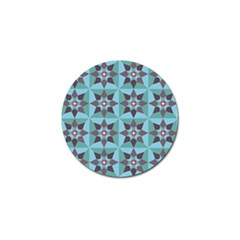 Floral Pattern Floral Motif Golf Ball Marker by Wegoenart