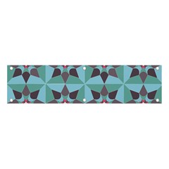 Floral Pattern Floral Motif Banner And Sign 4  X 1 