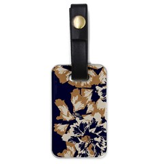 Illustration Abstract Flower Background Pattern Luggage Tag (one Side) by Wegoenart