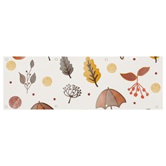 Autumn Boho Art Boho Background Banner And Sign 9  X 3 