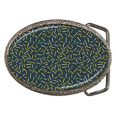 Abstract Pattern Sprinkles Sprinkle Belt Buckles by Wegoenart