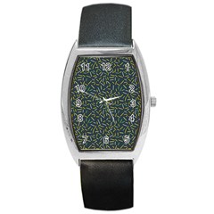 Abstract Pattern Sprinkles Sprinkle Barrel Style Metal Watch by Wegoenart