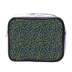 Abstract Pattern Sprinkles Sprinkle Mini Toiletries Bag (one Side) by Wegoenart