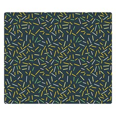 Abstract Pattern Sprinkles Sprinkle Double Sided Flano Blanket (small)  by Wegoenart