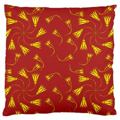 Background Pattern Texture Design Large Flano Cushion Case (two Sides) by Wegoenart