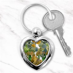 Illustration Sheet Autumn Color Drawing Key Chain (heart) by Wegoenart