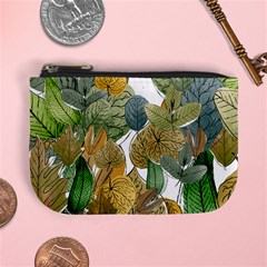 Illustration Sheet Autumn Color Drawing Mini Coin Purse by Wegoenart