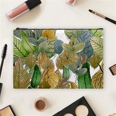 Illustration Sheet Autumn Color Drawing Cosmetic Bag (large) by Wegoenart