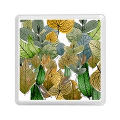 Illustration Sheet Autumn Color Drawing Memory Card Reader (square) by Wegoenart