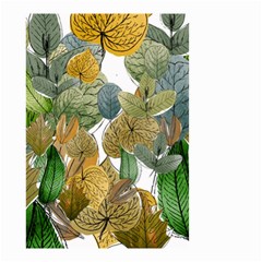 Illustration Sheet Autumn Color Drawing Small Garden Flag (two Sides) by Wegoenart