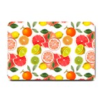 Citrus Fruit Seamless Pattern Small Doormat  24 x16  Door Mat