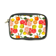 Citrus Fruit Seamless Pattern Coin Purse by Wegoenart