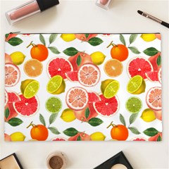 Citrus Fruit Seamless Pattern Cosmetic Bag (xxl) by Wegoenart