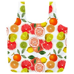 Citrus Fruit Seamless Pattern Full Print Recycle Bag (xl) by Wegoenart