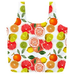 Citrus Fruit Seamless Pattern Full Print Recycle Bag (xxl)