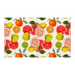 Citrus Fruit Seamless Pattern Banner And Sign 5  X 3  by Wegoenart