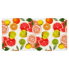 Citrus Fruit Seamless Pattern Banner And Sign 6  X 3  by Wegoenart