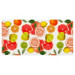 Citrus Fruit Seamless Pattern Banner And Sign 8  X 4 