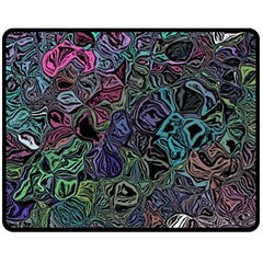 Background Pattern Texture Design Double Sided Fleece Blanket (medium)  by Wegoenart