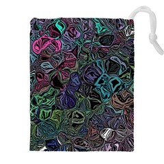 Background Pattern Texture Design Drawstring Pouch (4xl) by Wegoenart