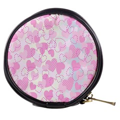 Valentine-background-hearts-bokeh Mini Makeup Bag