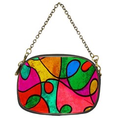 Abstract,e1 Chain Purse (one Side) by nateshop