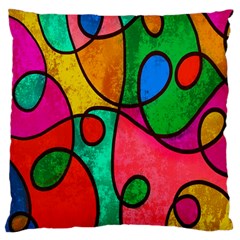 Abstract,e1 Standard Flano Cushion Case (one Side) by nateshop