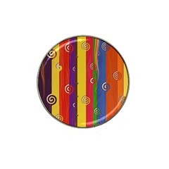 Abstract-e2 Hat Clip Ball Marker (4 Pack) by nateshop