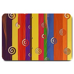 Abstract-e2 Large Doormat  by nateshop