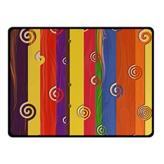 Abstract-e2 Double Sided Fleece Blanket (small)  by nateshop