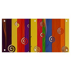 Abstract-e2 Banner And Sign 6  X 3 