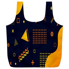 Abstract-e3 Full Print Recycle Bag (xl) by nateshop