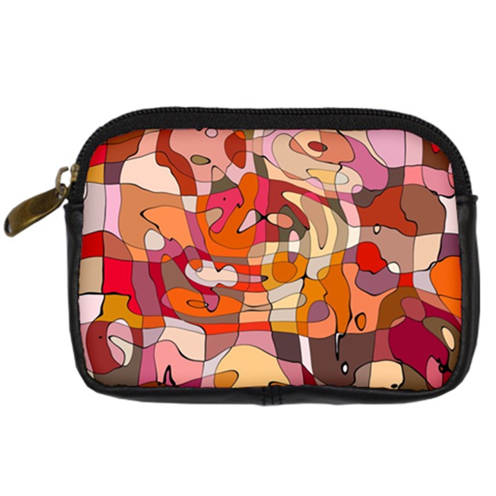 Abstract-ilustrasi Digital Camera Leather Case