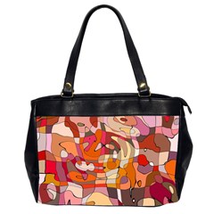 Abstract-ilustrasi Oversize Office Handbag (2 Sides) by nateshop