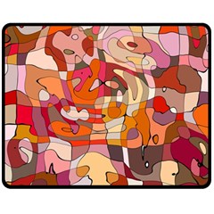 Abstract-ilustrasi Fleece Blanket (medium)  by nateshop