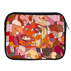 Abstract-ilustrasi Apple Ipad 2/3/4 Zipper Cases by nateshop