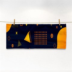 Abstract-geometric Hand Towel by nateshop